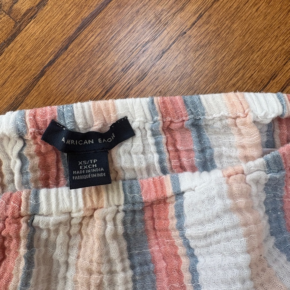 BUNDLE of Summer Crop and Tank Tops - Zara and American Eagle - Picture 3 of 9